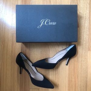 EUC J. Crew Colette suede D’orsay heels - TRADE